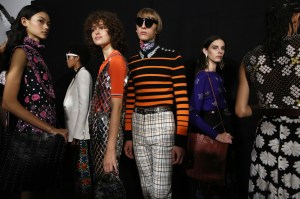 Backstage at Paco Rabanne RTW Spring 2020