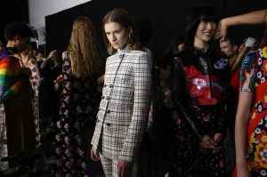 Backstage at Paco Rabanne RTW Spring 2020