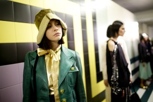 Backstage at Prada RTW Spring 2020