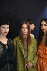 Backstage at Rochas RTW Spring 2020