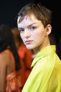 Backstage at Rochas RTW Spring 2020