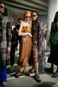 Backstage at Rokh RTW Spring 2020