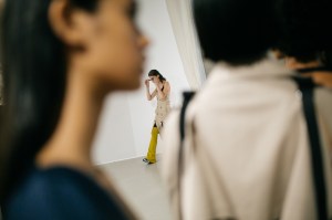 Backstage at Rokh RTW Spring 2020