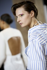 Backstage at Salvatore Ferragamo RTW Spring 2020