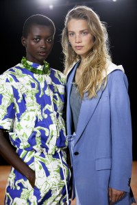 Backstage at Salvatore Ferragamo RTW Spring 2020