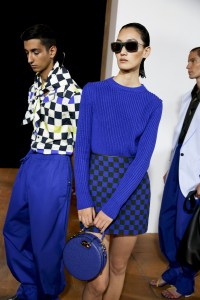 Backstage at Salvatore Ferragamo RTW Spring 2020