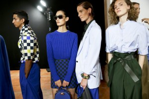 Backstage at Salvatore Ferragamo RTW Spring 2020
