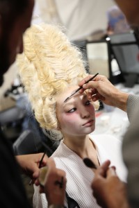 Backstage at Thom Browne RTW Spring 2020