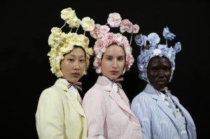 Backstage at Thom Browne RTW Spring 2020
