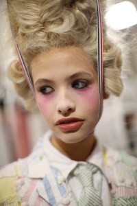 Backstage at Thom Browne RTW Spring 2020