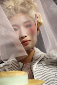 Backstage at Thom Browne RTW Spring 2020