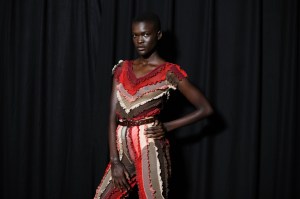 Backstage at Y/Project RTW Spring 2020