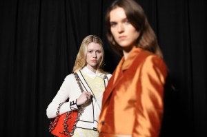 Backstage at Y/Project RTW Spring 2020