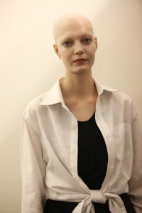 Backstage at Yohji Yamamoto RTW Spring 2020