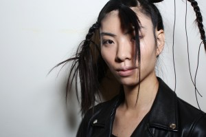 Backstage at Yohji Yamamoto RTW Spring 2020