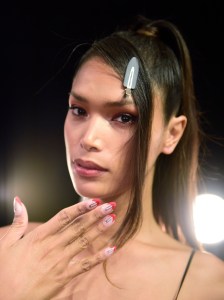 Backstage at Chromat RTW Spring 2020
