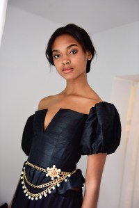 Backstage at Markarian RTW Spring 2020.