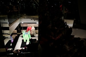 Backstage at Tomo Koizumi RTW Spring 2020