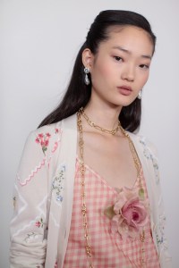 Backstage at Tory Burch RTW Spring 2020