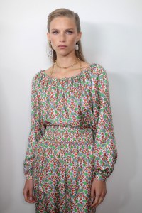 Backstage at Tory Burch RTW Spring 2020