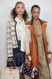 Backstage at Tory Burch RTW Spring 2020
