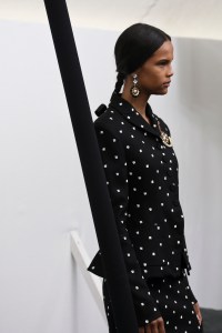 Backstage at Erdem RTW Spring 2020