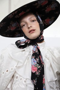 Backstage at Erdem RTW Spring 2020