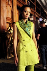 Backstage at Halpern RTW Spring 2020