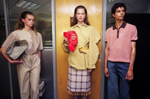 Backstage at Rejina Pyo RTW Spring 2020