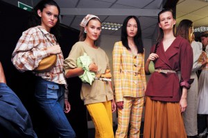 Backstage at Rejina Pyo RTW Spring 2020