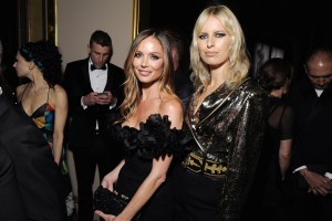 Georgina Chapman and Karolina Kurkova