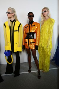 Backstage at Balmain RTW Spring 2020