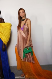Backstage at Balmain RTW Spring 2020