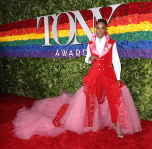 Billy Porter73rd Annual Tony Awards, Arrivals, Radio City Music Hall, New York, USA - 09 Jun 2019Wearing Celestino, Custom
