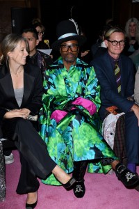 Billy Porter in the front rowRichard Quinn show, Front Row, Spring Summer 2020, London Fashion Week, UK - 16 Sep 2019