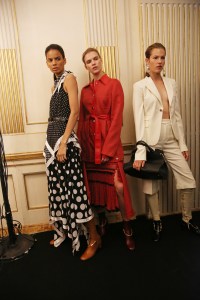 Backstage at Altuzarra RTW Spring 2020
