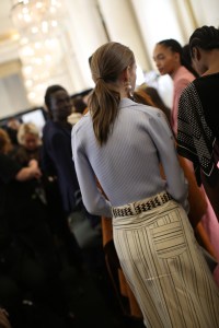 Backstage at Altuzarra RTW Spring 2020