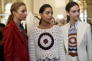 Backstage at Altuzarra RTW Spring 2020
