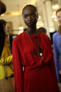 Backstage at Altuzarra RTW Spring 2020