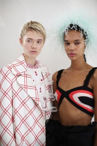 Backstage at Giambattista Valli RTW Spring 2020