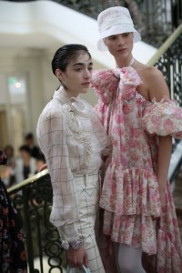 Backstage at Giambattista Valli RTW Spring 2020