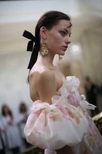 Backstage at Giambattista Valli RTW Spring 2020