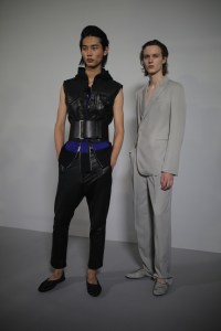 Backstage at Haider Ackermann RTW Spring 2020