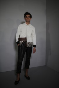 Backstage at Haider Ackermann RTW Spring 2020