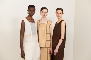 Backstage at Hermès RTW Spring 2020
