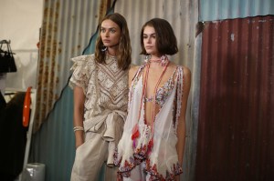 Backstage at Isabel Marant RTW Spring 2020