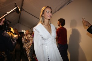 Backstage at Isabel Marant RTW Spring 2020