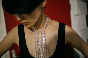 Backstage at Lutz Huelle RTW Spring 2020