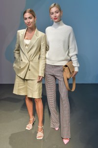Ann-Kathrin Gotze and Mandy Bork in the front row