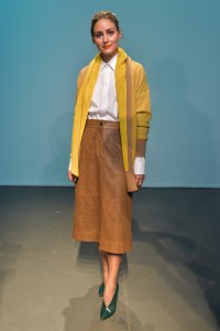 Olivia Palermo in the front row